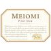 Meiomi Pinot Noir (375ML half-bottle) Front Label