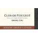 Domaine Arnoux-Lachaux Clos de Vougeot Grand Cru 2009 Front Label