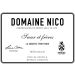 Domaine Nico La Savante Pinot Noir 2020 Front Label