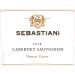 Sebastiani North Coast Cabernet Sauvignon 2016 Front Label