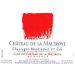 Chateau de la Maltroye Chassagne-Montrachet Clos du Chateau Premier Cru Rouge 2019 Front Label