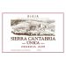 Sierra Cantabria Reserva Unica 2016 Front Label