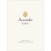 Accendo Cellars Cabernet Sauvignon 2018 Front Label