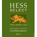 Hess Select Chardonnay 2017 Front Label