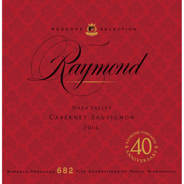 Raymond Reserve Selection Sauvignon 40th Anniversary 2014