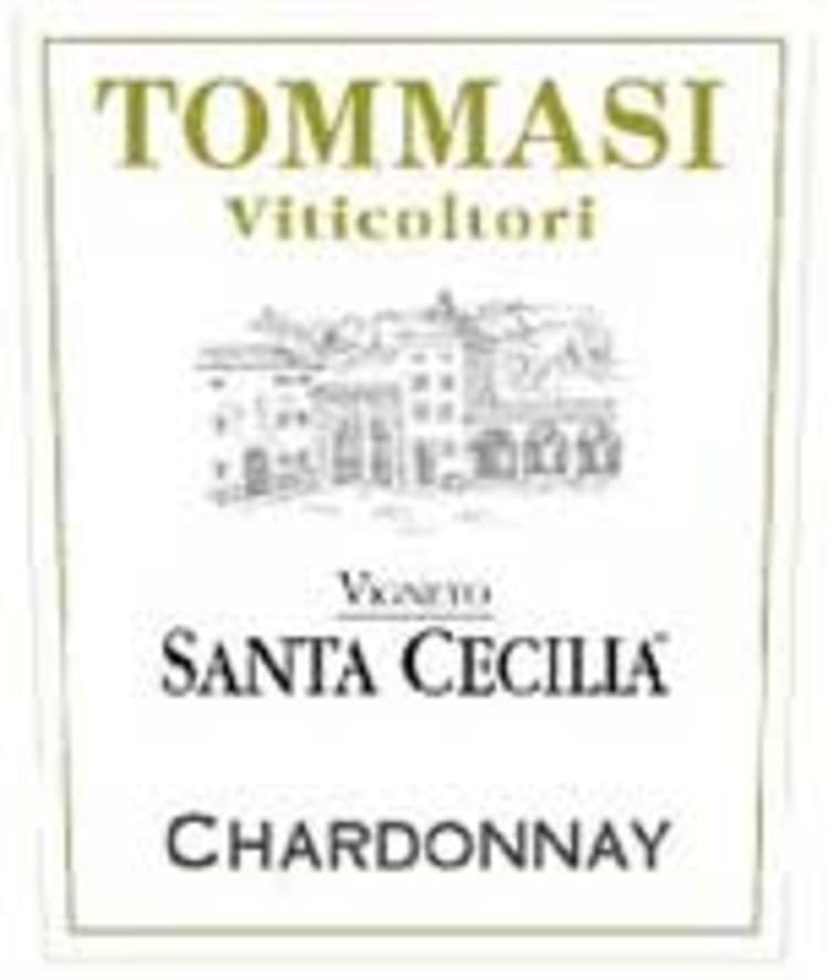 Flat front label of wine