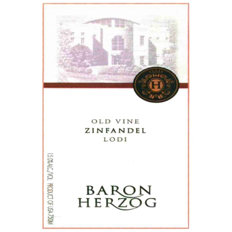 Baron Herzog Old Vine Zinfandel (OU Kosher) 2007