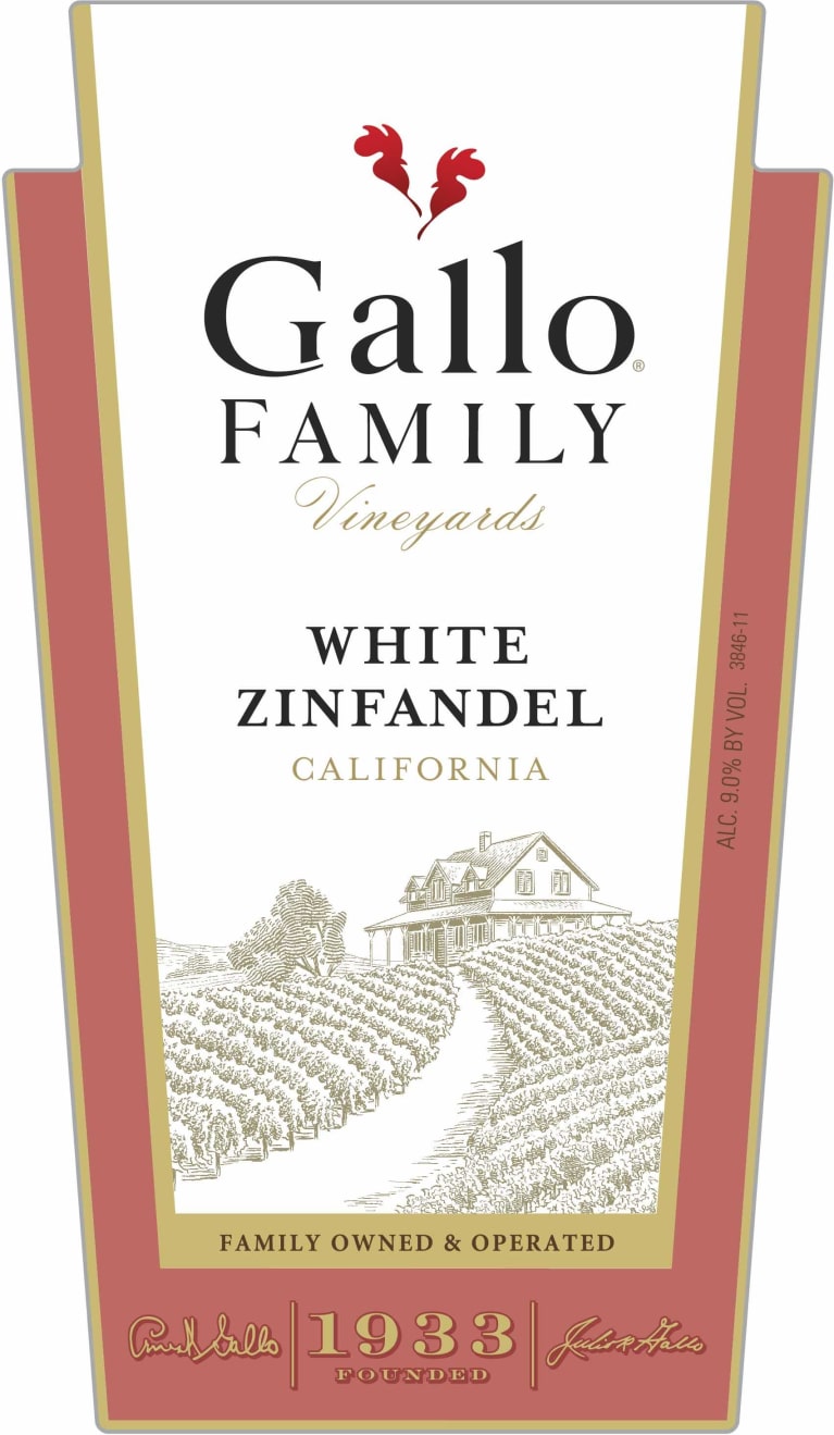 Gallo Family Vineyards White Zinfandel 2002