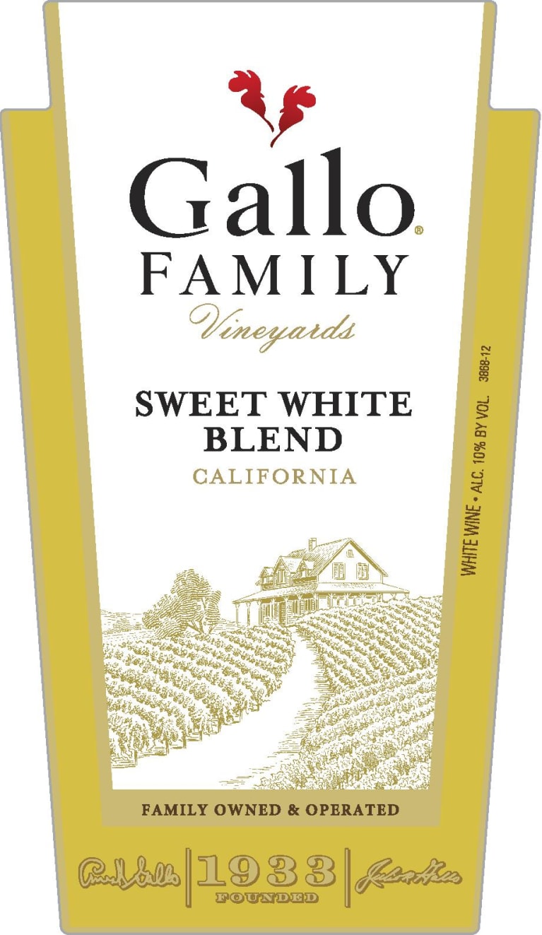 Gallo Family Vineyards Sweet White Blend 2014