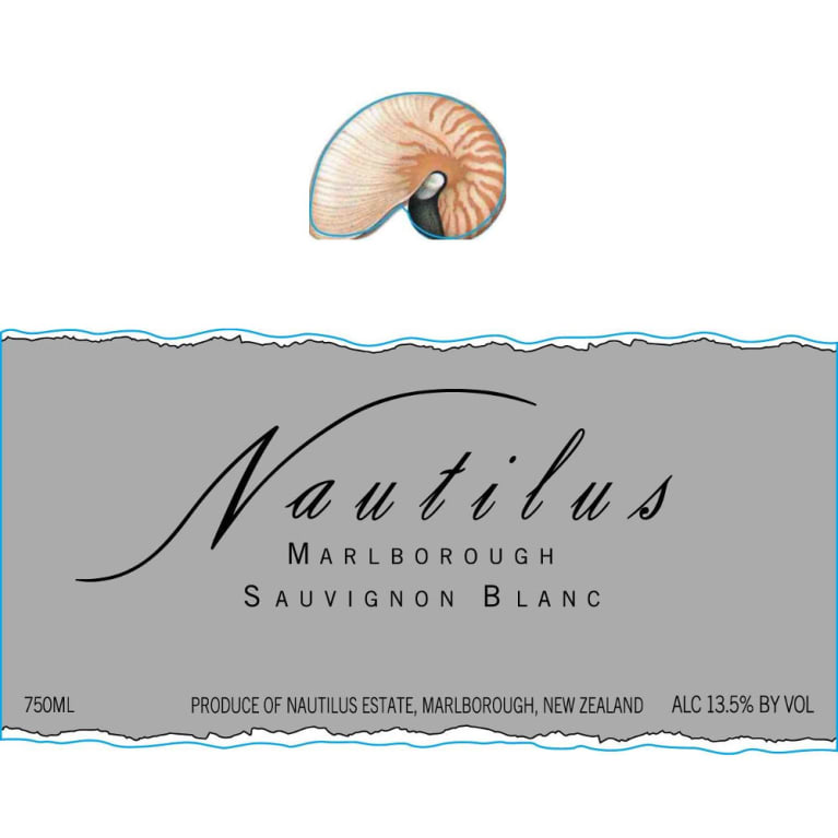 Nautilus Sauvignon Blanc 2009 Front Label