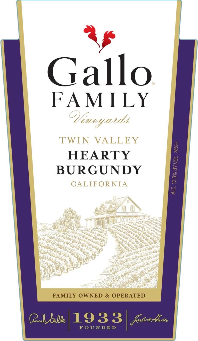 Gallo Family Vineyards Hearty Burgundy 2013