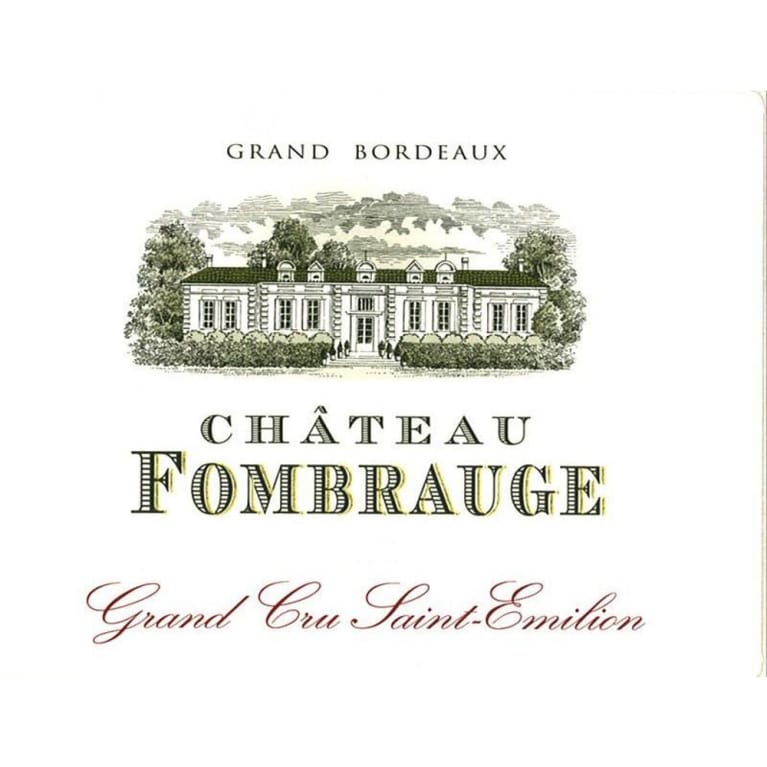 Chateau Fombrauge 2007 Front Label