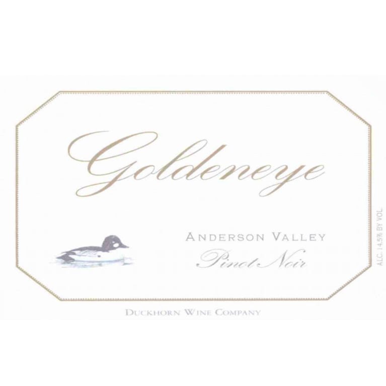 Goldeneye Anderson Valley Pinot Noir 2007 Front Label