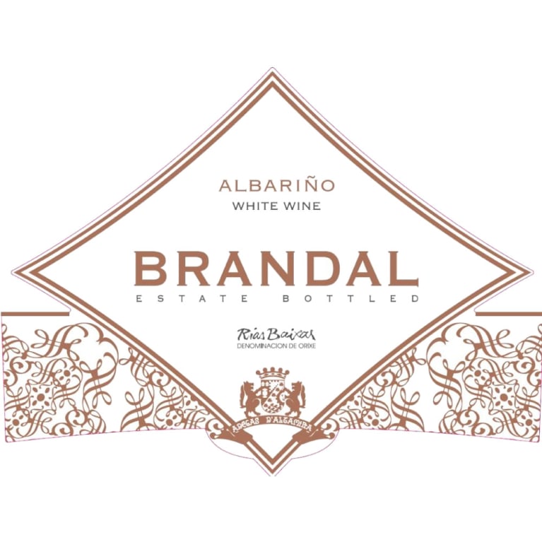 Adegas D'Altamira Brandal Albarino 2008 Front Label