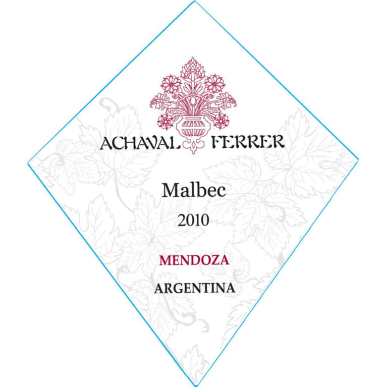 Achaval-Ferrer Mendoza Malbec 2010 Front Label