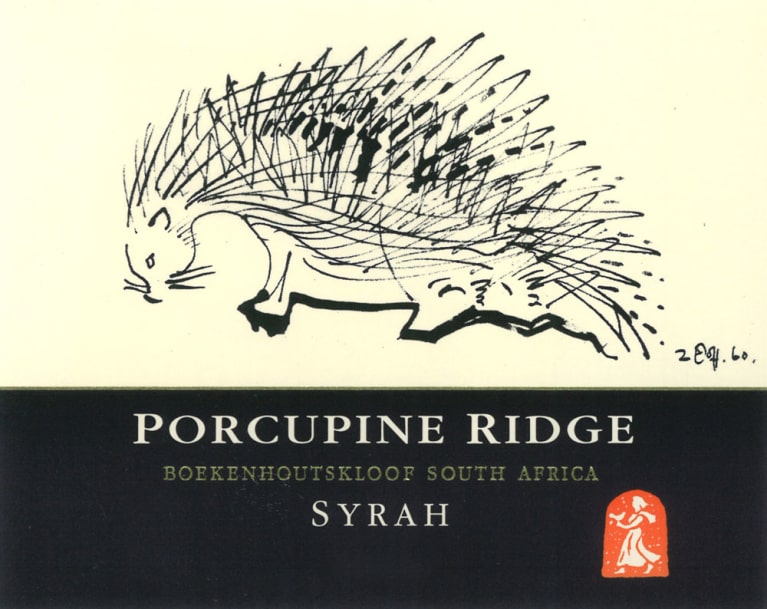 Porcupine Ridge Syrah 2010 Front Label