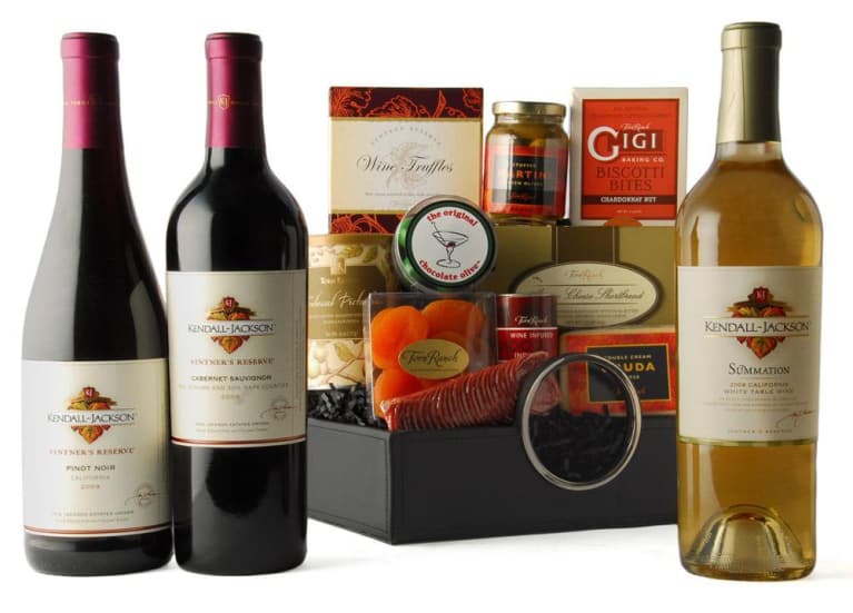 KendallJackson Vintner's Reserve Wine Gift Basket