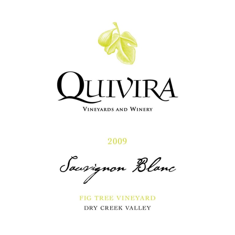 Flat front label of wine