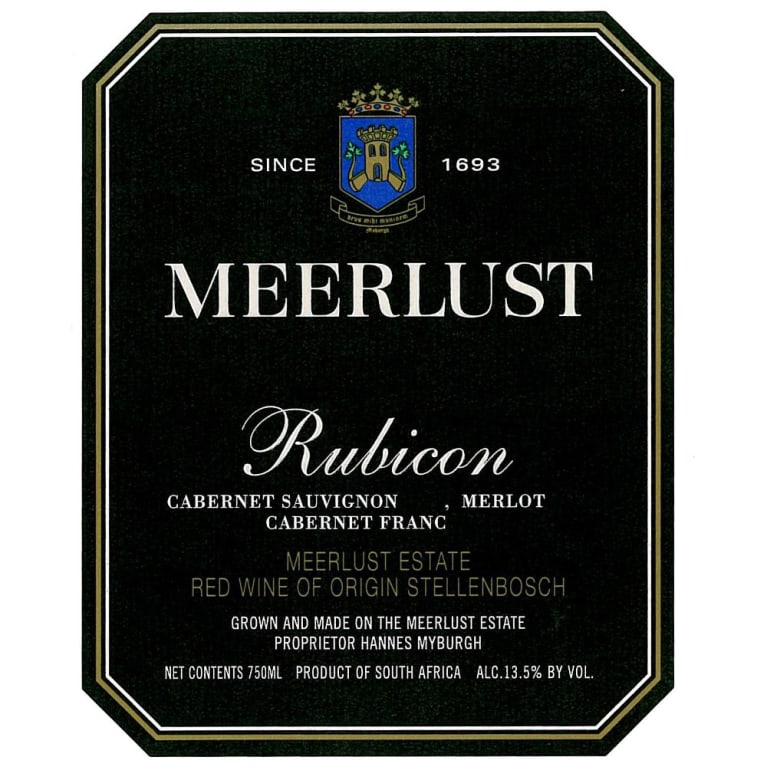 Meerlust Rubicon 2007