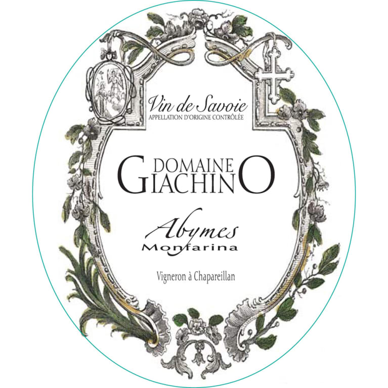 Domaine Giachino Vin de Savoie Abymes Monfarina 2008