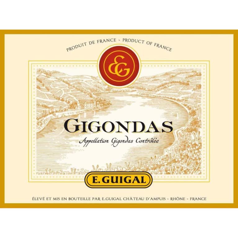 Guigal Gigondas Rouge 2009 Front Label