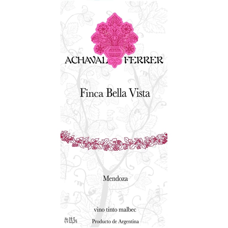 Achaval-Ferrer Finca Bella Vista Malbec (1.5 Liter Magnum) 2009 Front Label
