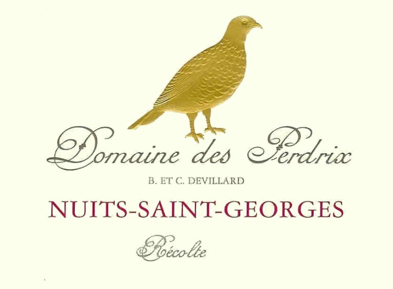 Devillard Domaine des Perdrix Nuits-Saint-Georges 2009 Front Label