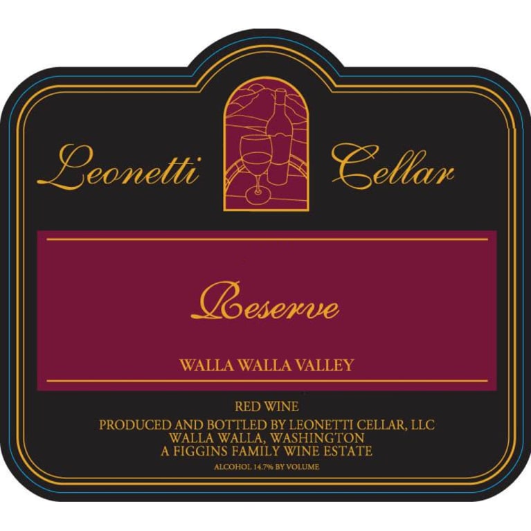 Leonetti Reserve 2009 Front Label