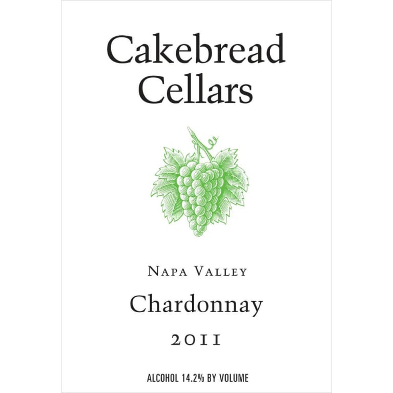 Cakebread Chardonnay 2011 Front Label