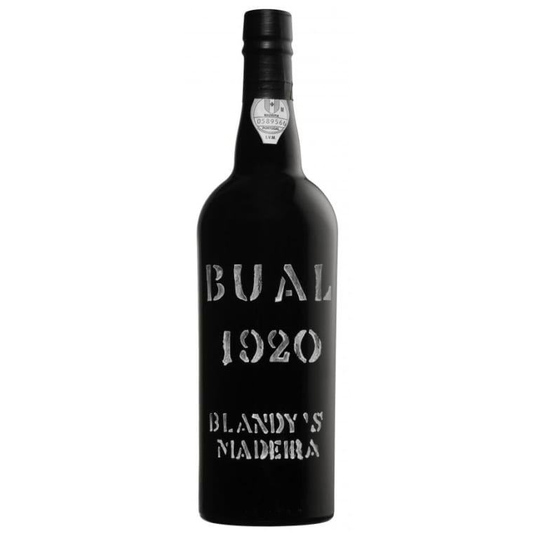 Flat front label of wine