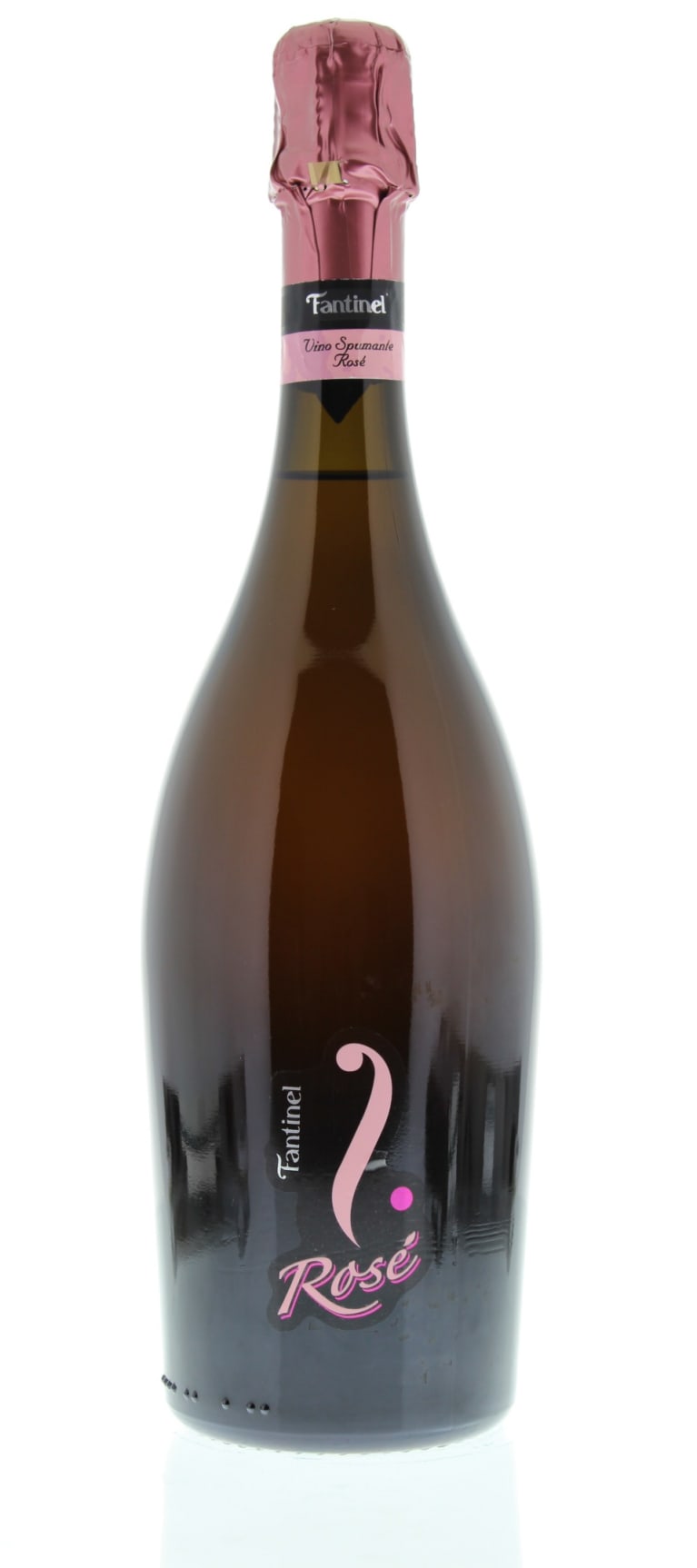 Front shot of wine bottle