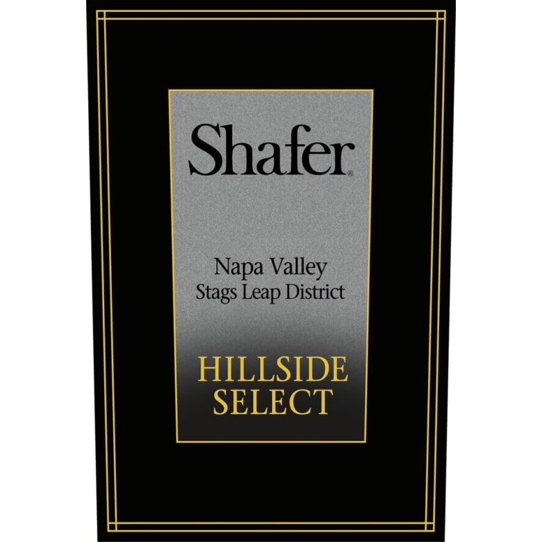 Shafer Hillside Select Cabernet Sauvignon 2009 Front Label