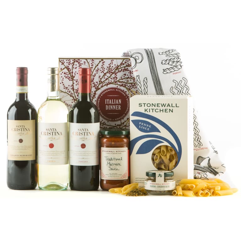 Stonewall Kitchen Italian Dinner and Wine Trio Gift Set | Wine.com