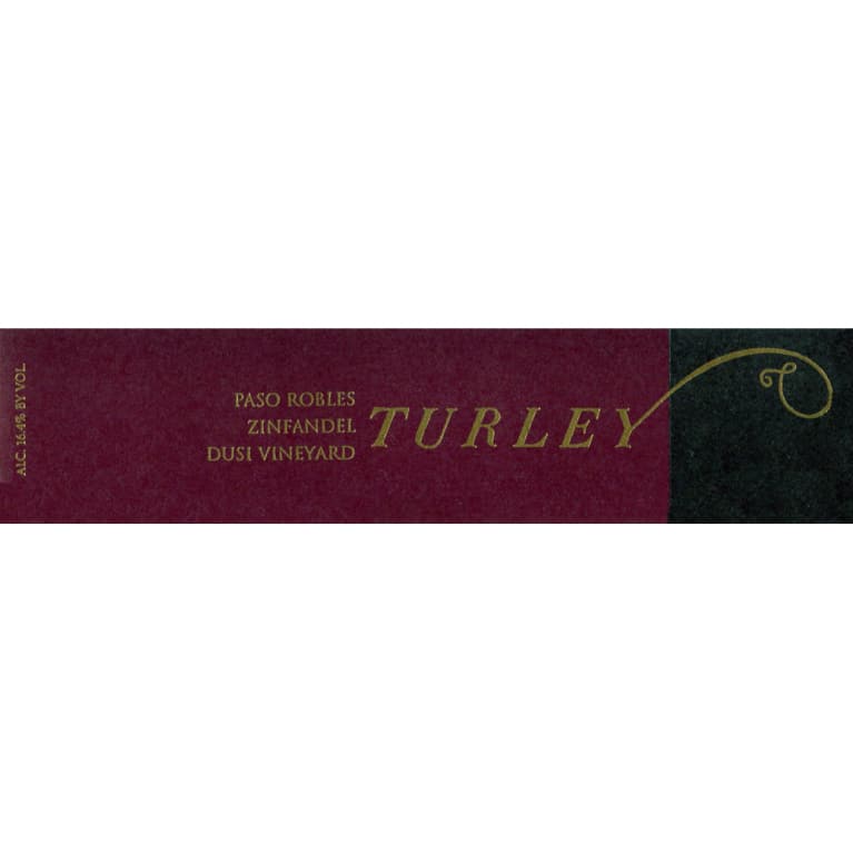 Turley Dusi Zinfandel 2011 Front Label