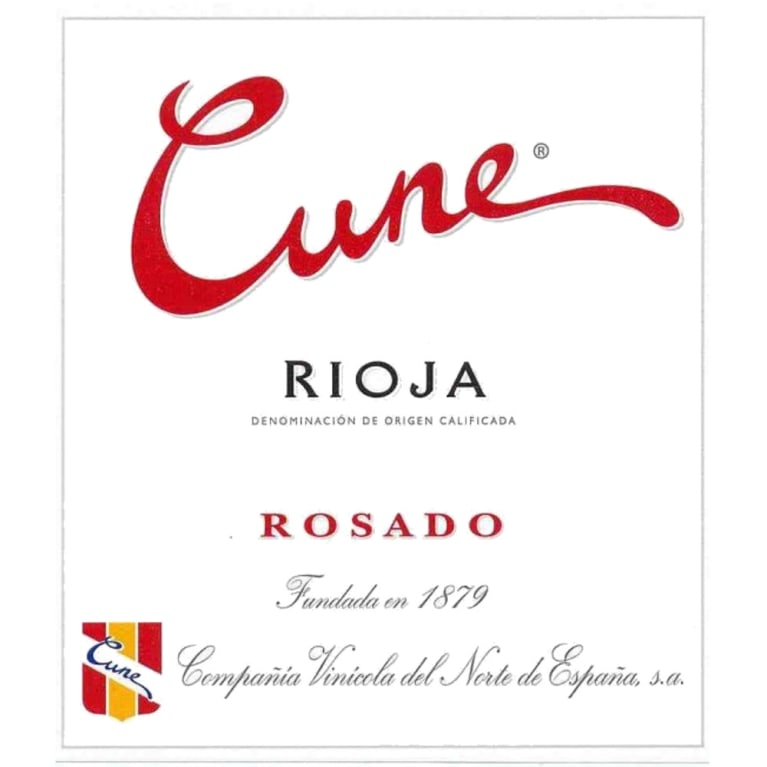 Flat front label of wine