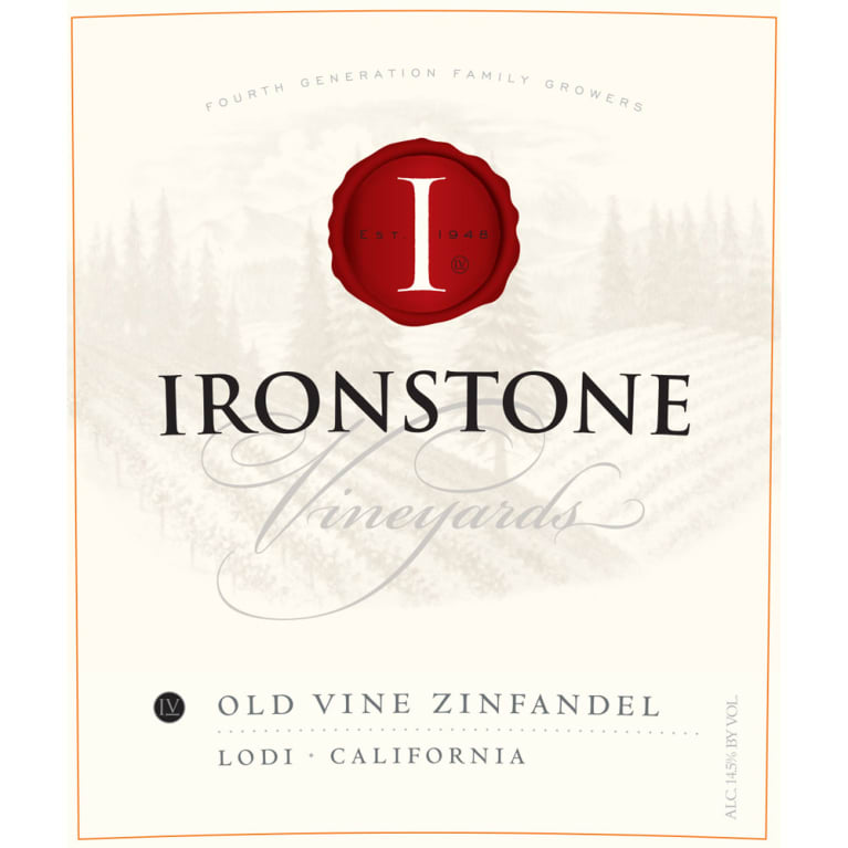 Ironstone Old Vine Zinfandel 2012 Wine