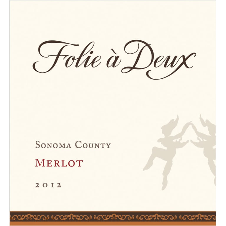folie a deux wine 2012 merlot folie a deux wine 2012 merlot