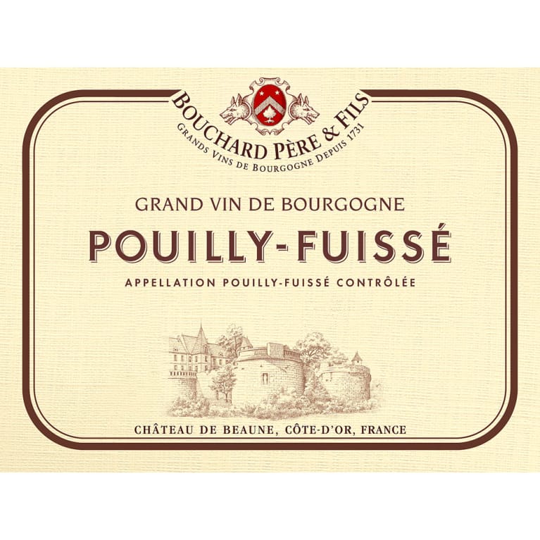 Bouchard Pere & Fils Pouilly-Fuisse 2013 Front Label