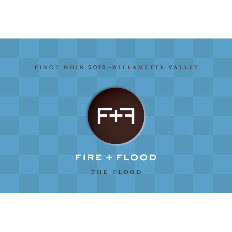 Chapter 24 Fire + Flood The Flood Pinot Noir 2012 Front Label