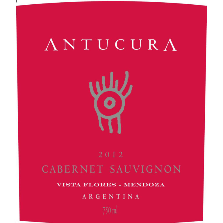 Antucura Cabernet Sauvignon 2012 Front Label