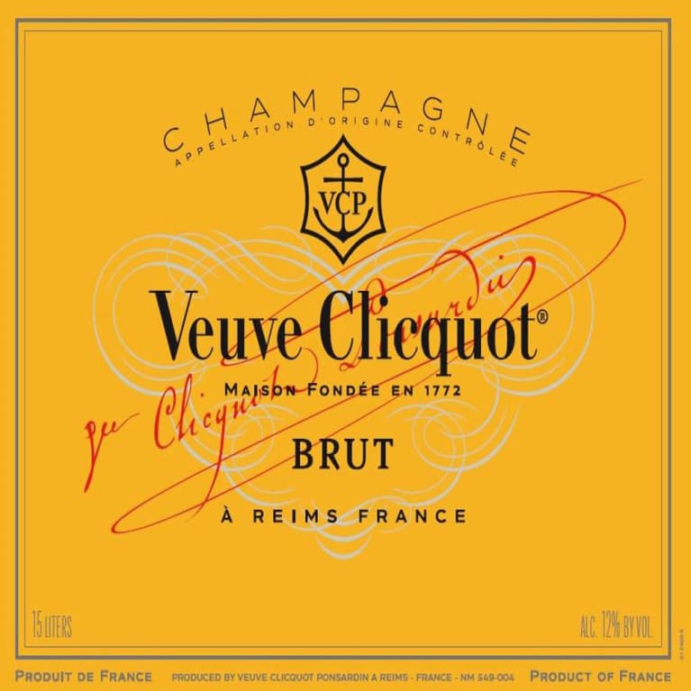 Veuve Clicquot Yellow Label Brut (Sold as case of 12) | Wine.com