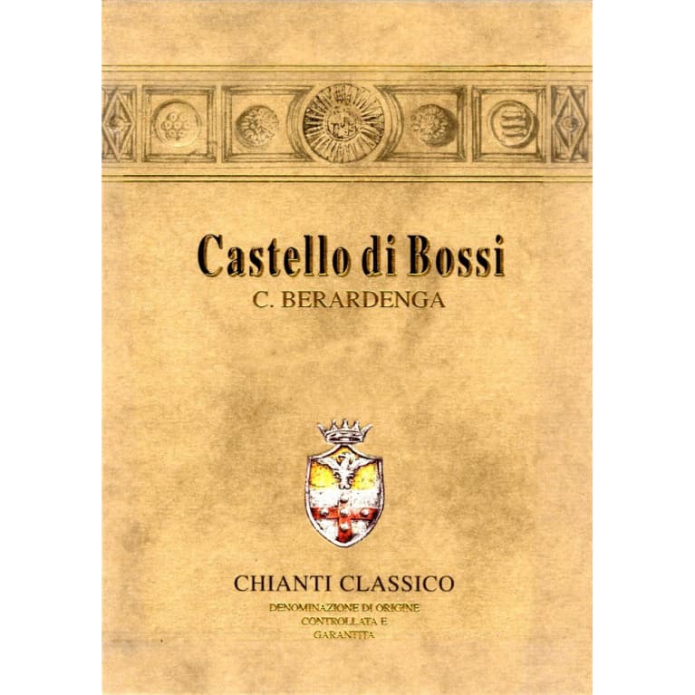 Castello di Bossi Chianti Classico 2011 Front Label