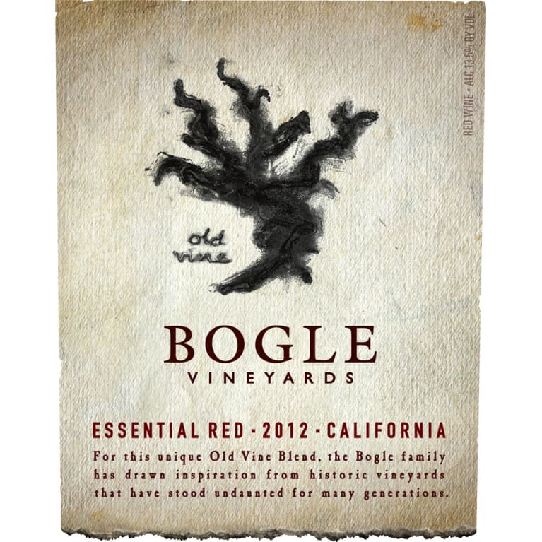 Bogle Essential Red 2013 Front Label