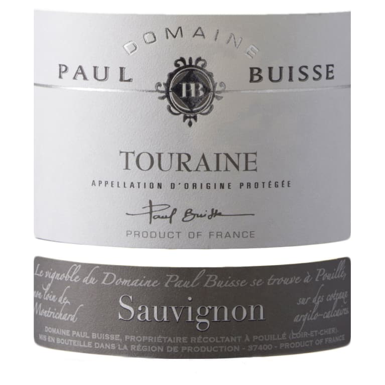 Domaine Paul Buisse Touraine Sauvignon 2014 Front Label