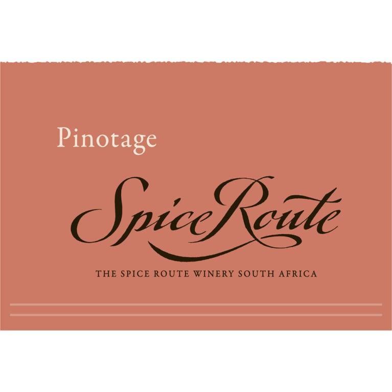 Flat front label of wine