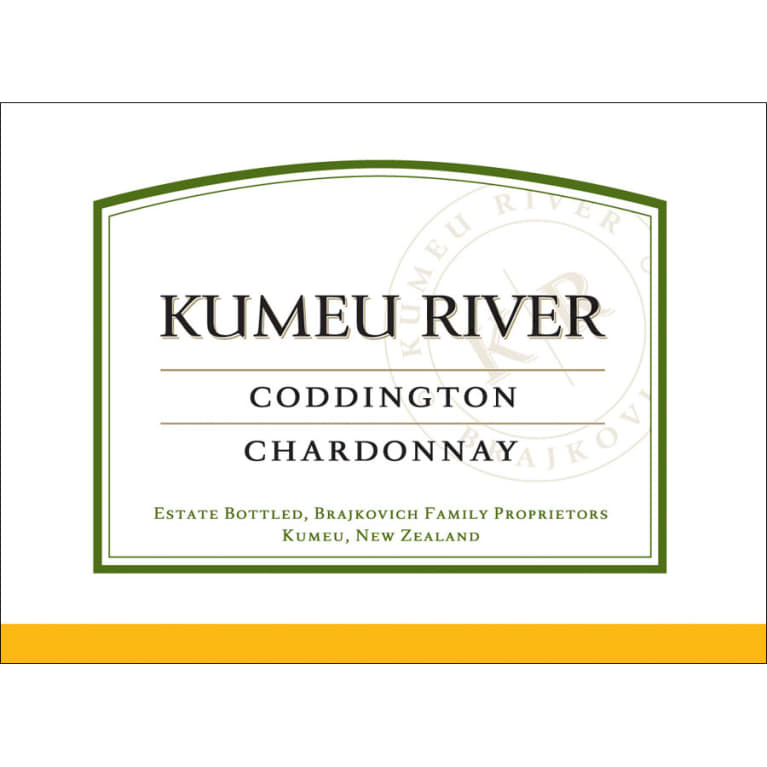 Kumeu River Coddington Chardonnay 2012 Front Label