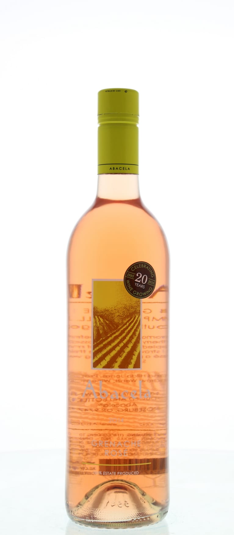 Abacela Grenache Rose 2014 Front Bottle Shot