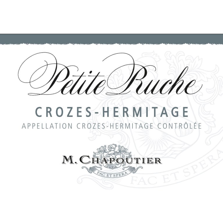 M. Chapoutier Crozes Hermitage La Petite Ruche Blanc 2014 Front Label