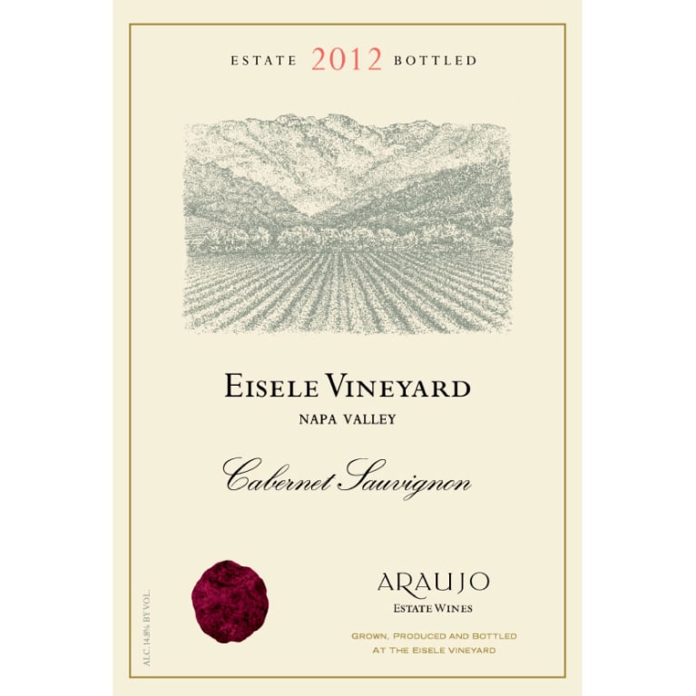 Araujo Eisele Vineyard Cabernet Sauvignon (1.5L Magnum) 2012 Front Label