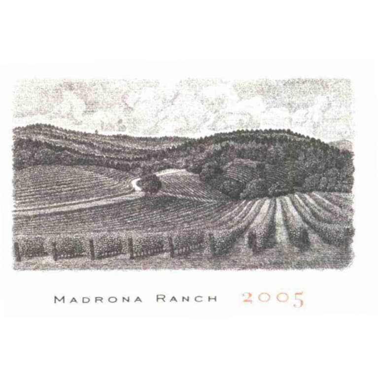 Abreu Vineyards Madrona Ranch 2005 Front Label
